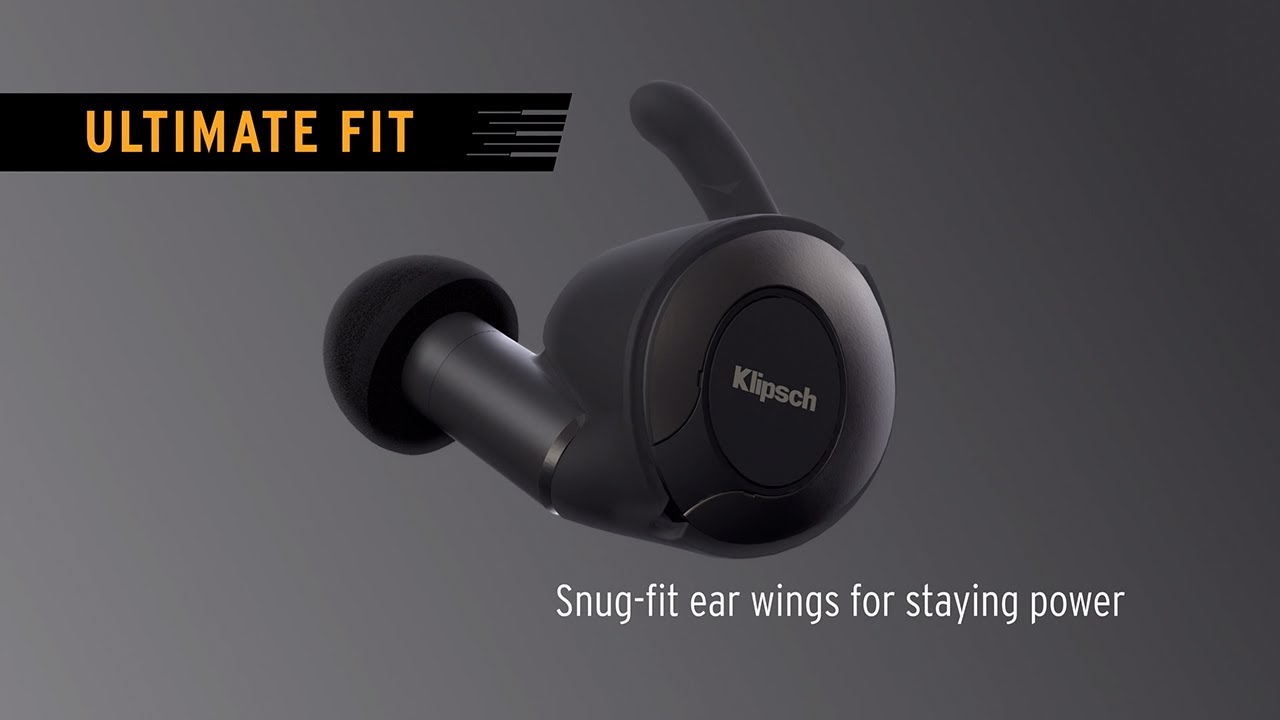 Klipsch T5 II True Wireless Sport Earphones McLaren Edition Comfort