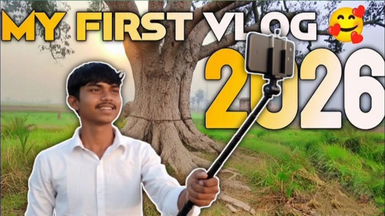 My First Vlog 2026 | First Day on YouTube | New Journey Begins 🔥