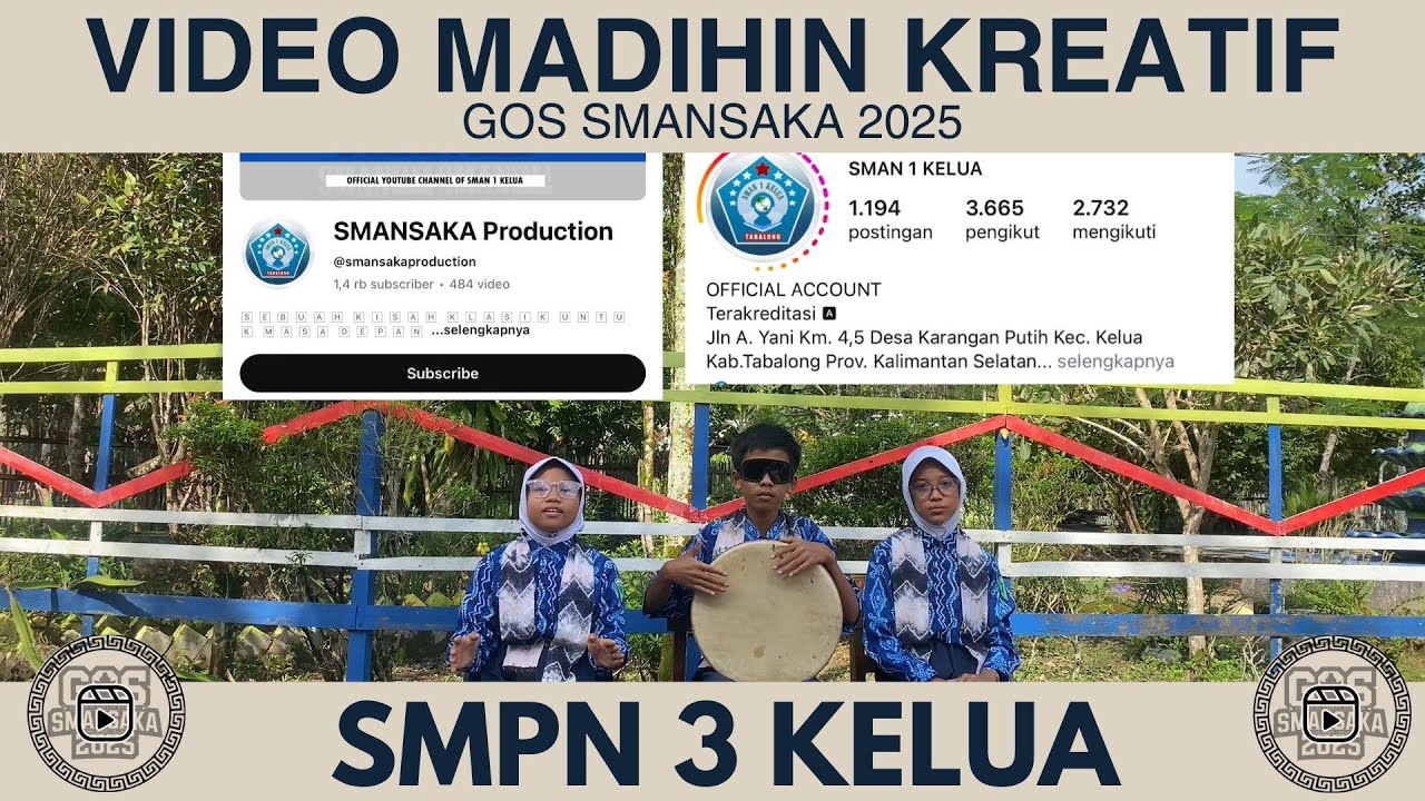 Video Madihin Kreatif | SMPN 3 Kelua | GOS SMANSAKA 2025