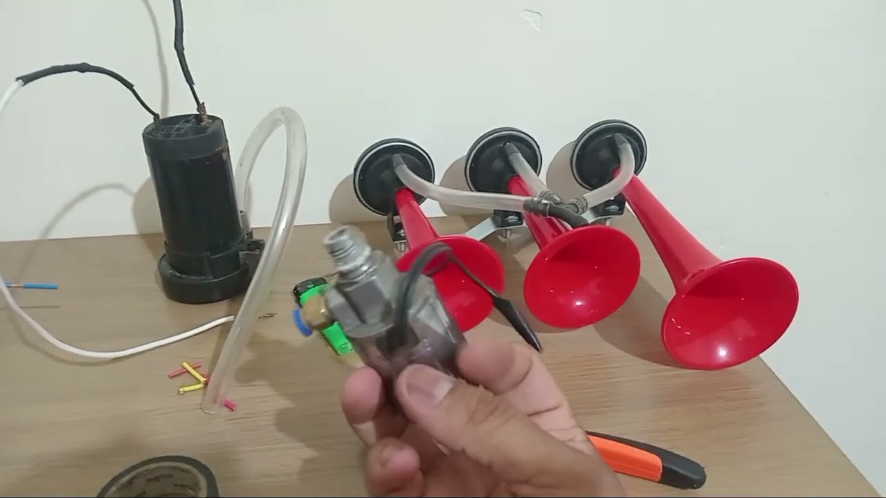 Montando o Esquema Da Buzina Com rele De 4 Pinos 