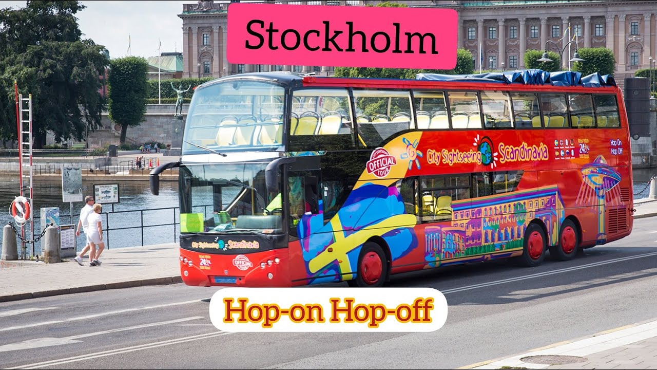 City Sightseeing by Hop on Hop Off Bus- Stockholm -Part 1-October 2023