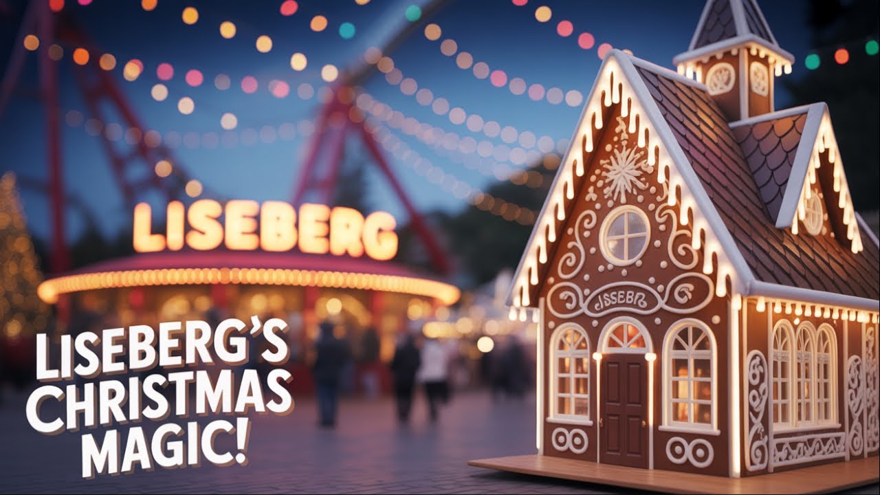 Exploring the Magical Christmas Market at Liseberg 🎄✨ | Jul på Liseberg | 4K UHD | Sweden
