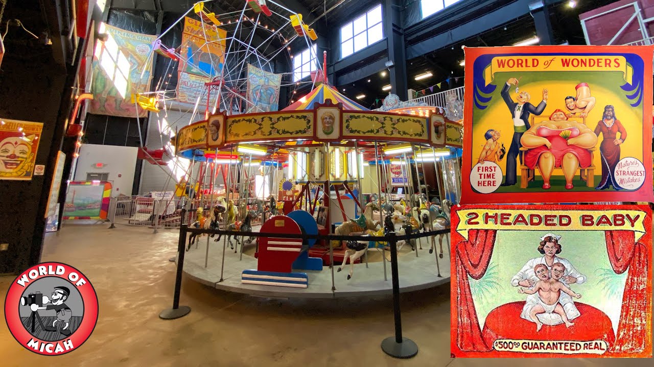 The Showmen's Museum of Gibsonton, FL - Sideshow History of The American Carnival | Full Tour & More