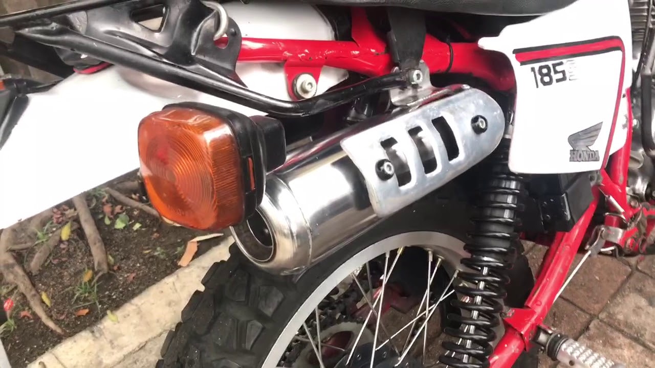 SONIDO MOFLE KIMOTO EN HONDA XL 185 / KIMOTO SUPERBIKE