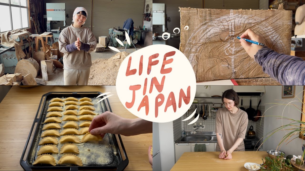Life of a Sculptor and Chef Living in Japan