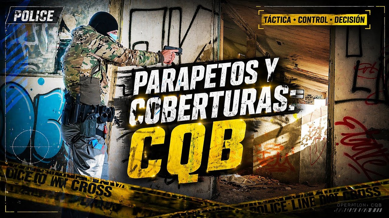 Introducción al uso de  parapetos y coberturas (arma corta).