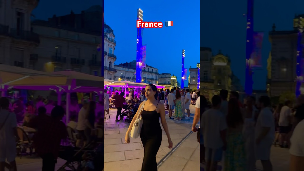 A Normal Day in Montpellier 🇫🇷 | City Vibes 🎥 #shorts