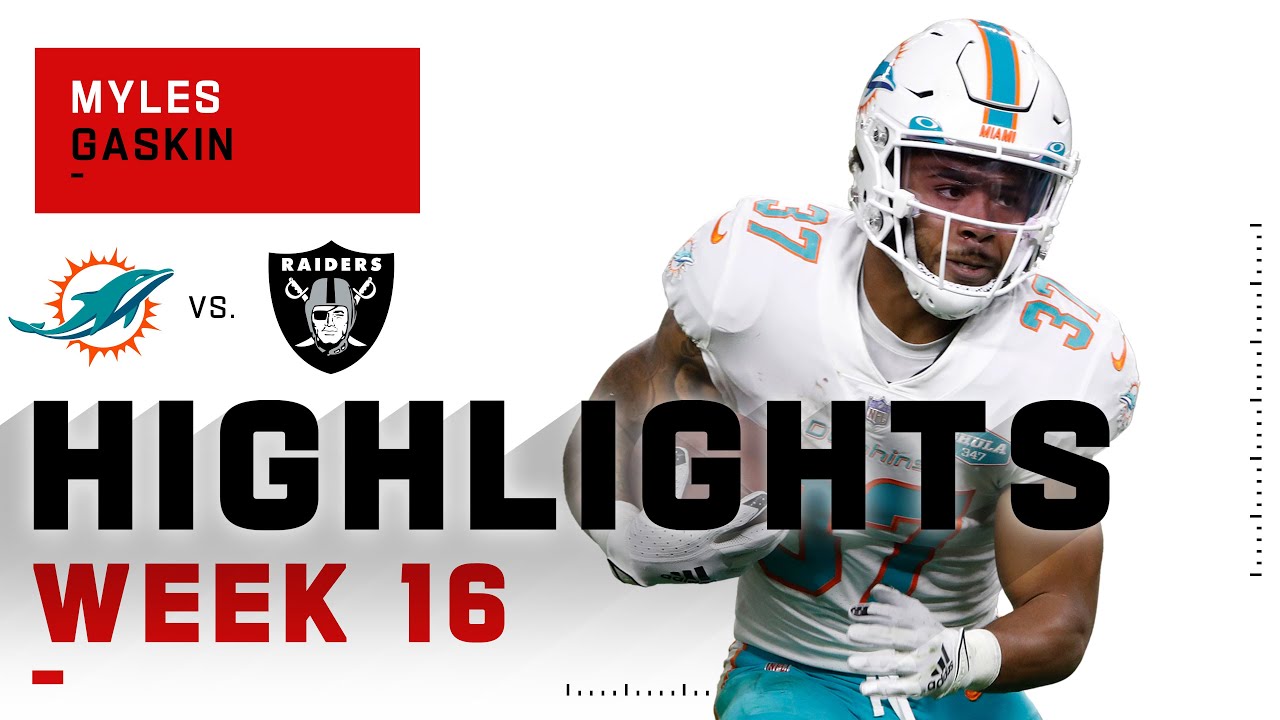 Myles Gaskin Tears Through the Defense Like Gift Wrap for 2 TDs | NFL 2020 Highlights