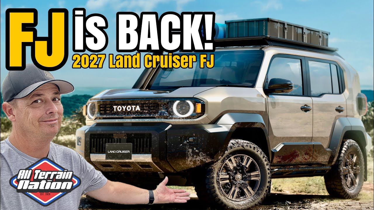 Toyota Land Cruiser FJ 2027 года &mdash; возвращение иконы!