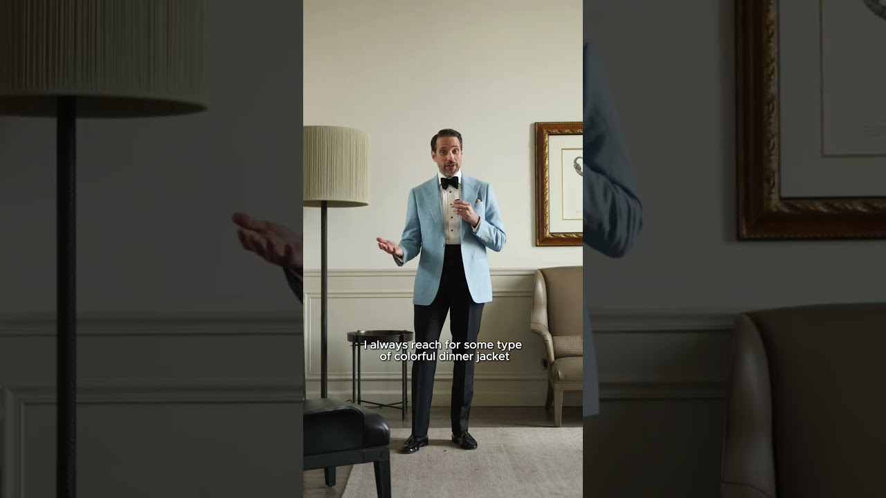 Summer Creative Black Tie Outfit Idea