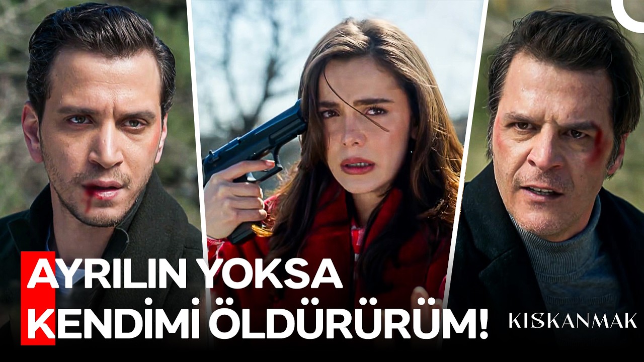 Halit ve Nüzhet Kavgasında Mükerrem SİLAHI ÇEKTİ! - Kıskanmak 25. Bölüm (İLK SAHNE)