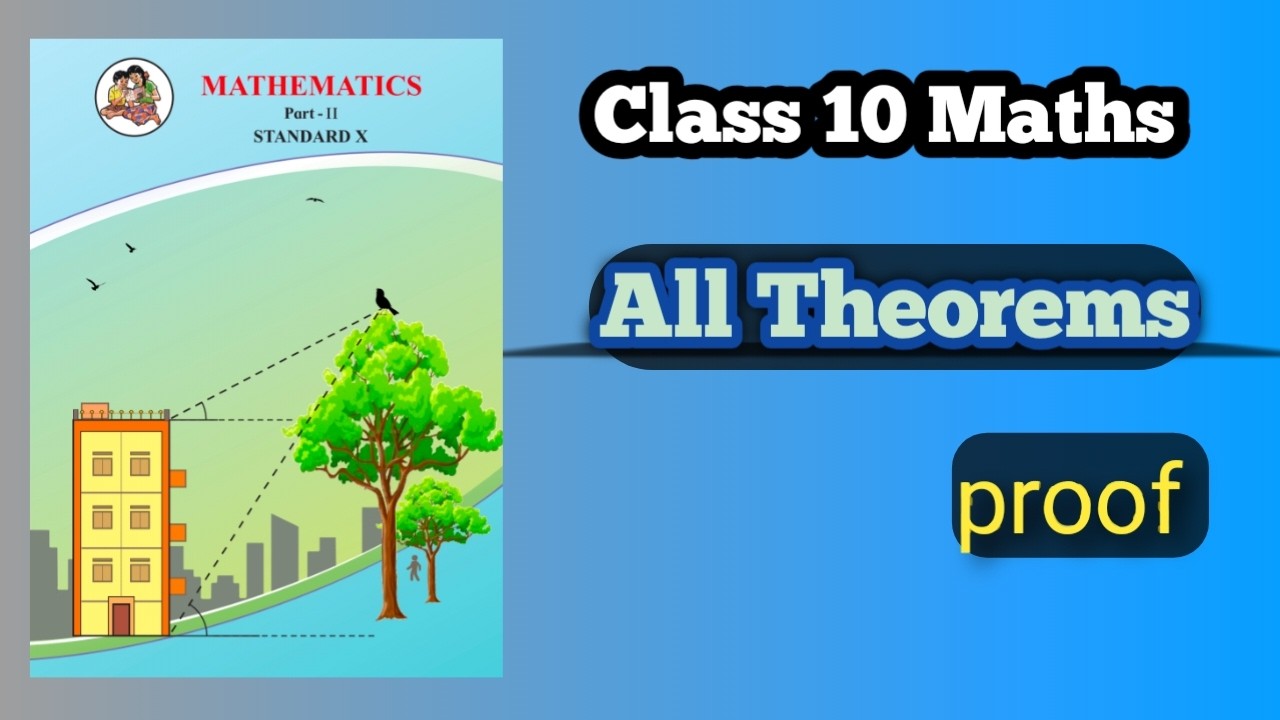Class 10 Maths 2/All Theorems/Proof/Marathon/Maharashtra State Board/SSC 2026/MH 10 #class10maths