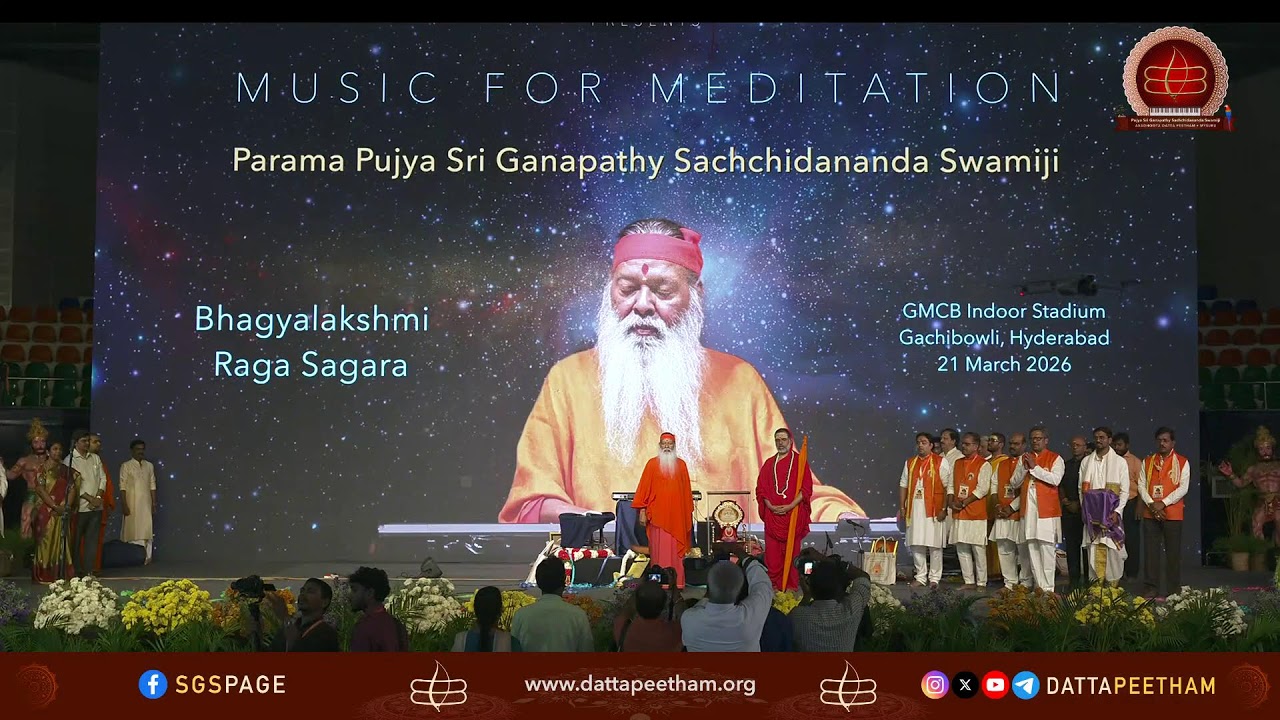 Music for Meditation &bull; Bhagyalakshmi Raga Sagara &bull; Gachibowli, Hyderabad &bull; 21 March 2026