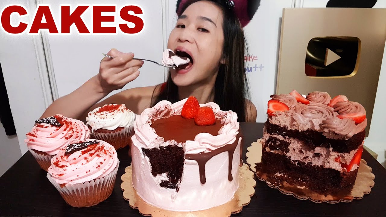 Едим торты и капкейки! Шоколадный клубничный торт Whole Foods, торт «Красный бархат» — десертный ...