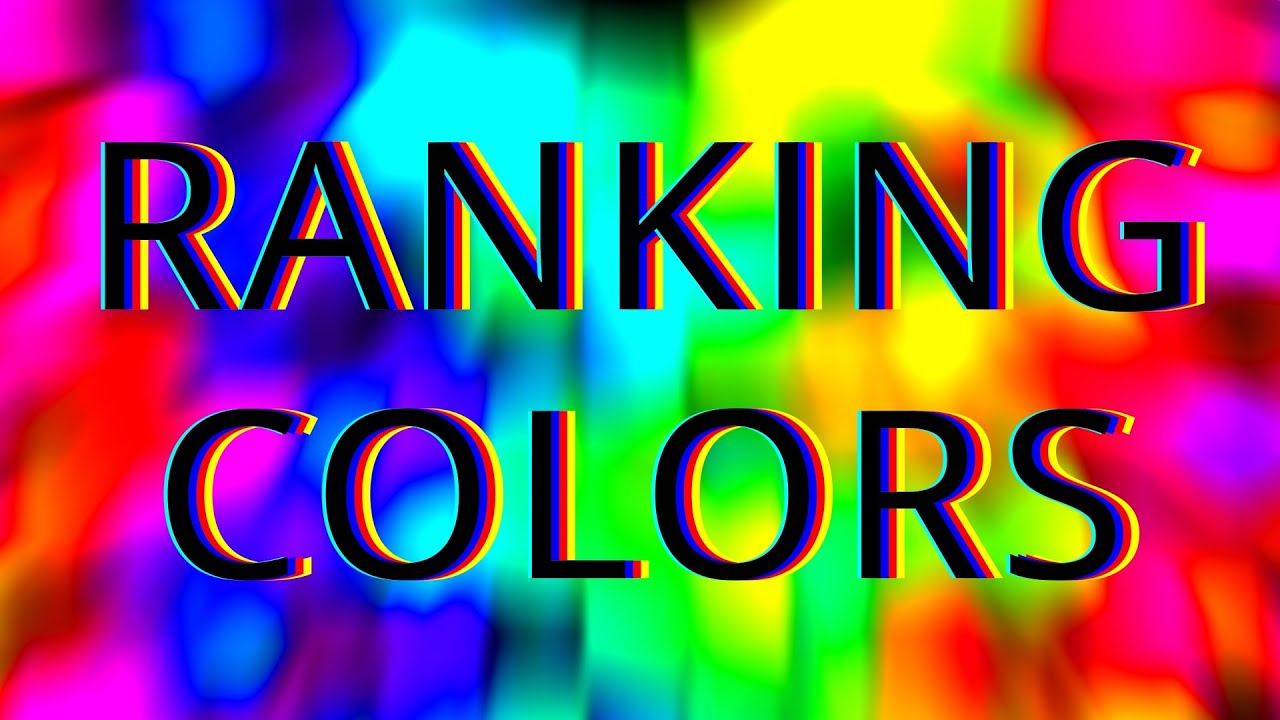 Ranking Colors