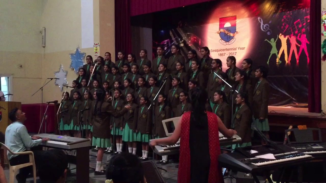 Christmas Medley by St. Helena's School Choir, Pune (2016)
