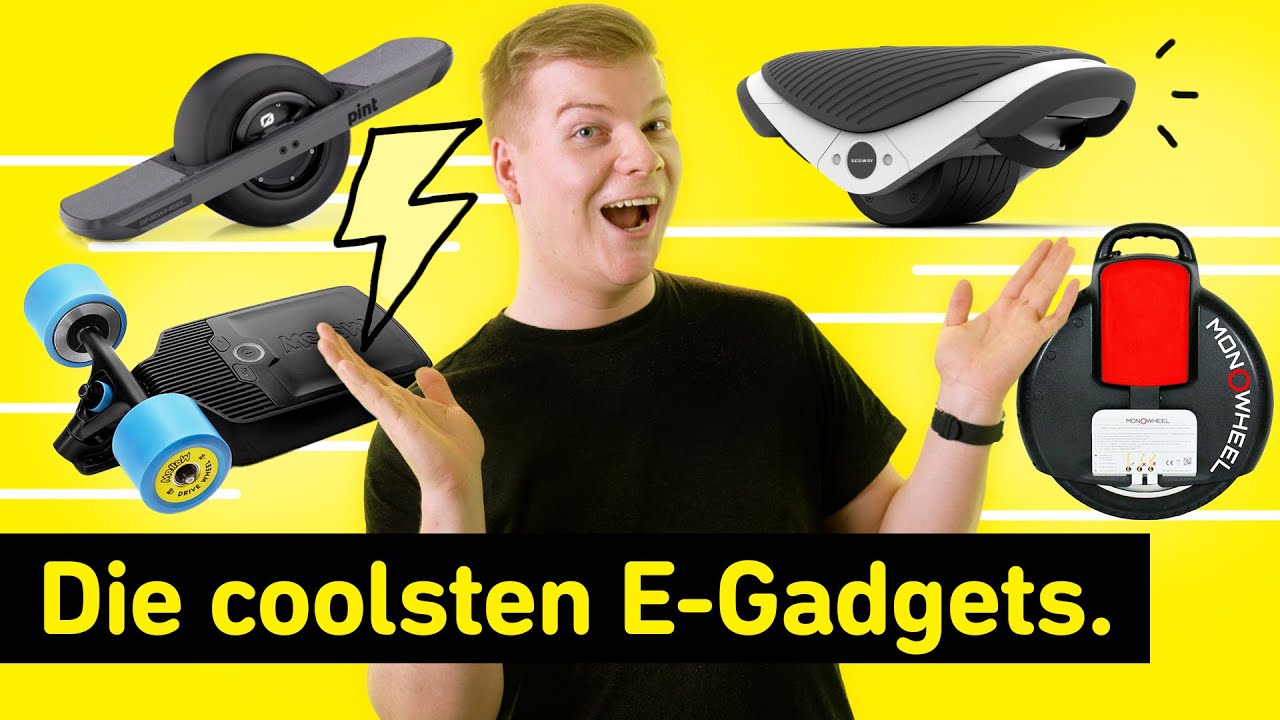 Micromobility | Die coolsten Elektro-Gadgets der Elektromobilität – präsentiert von Yello