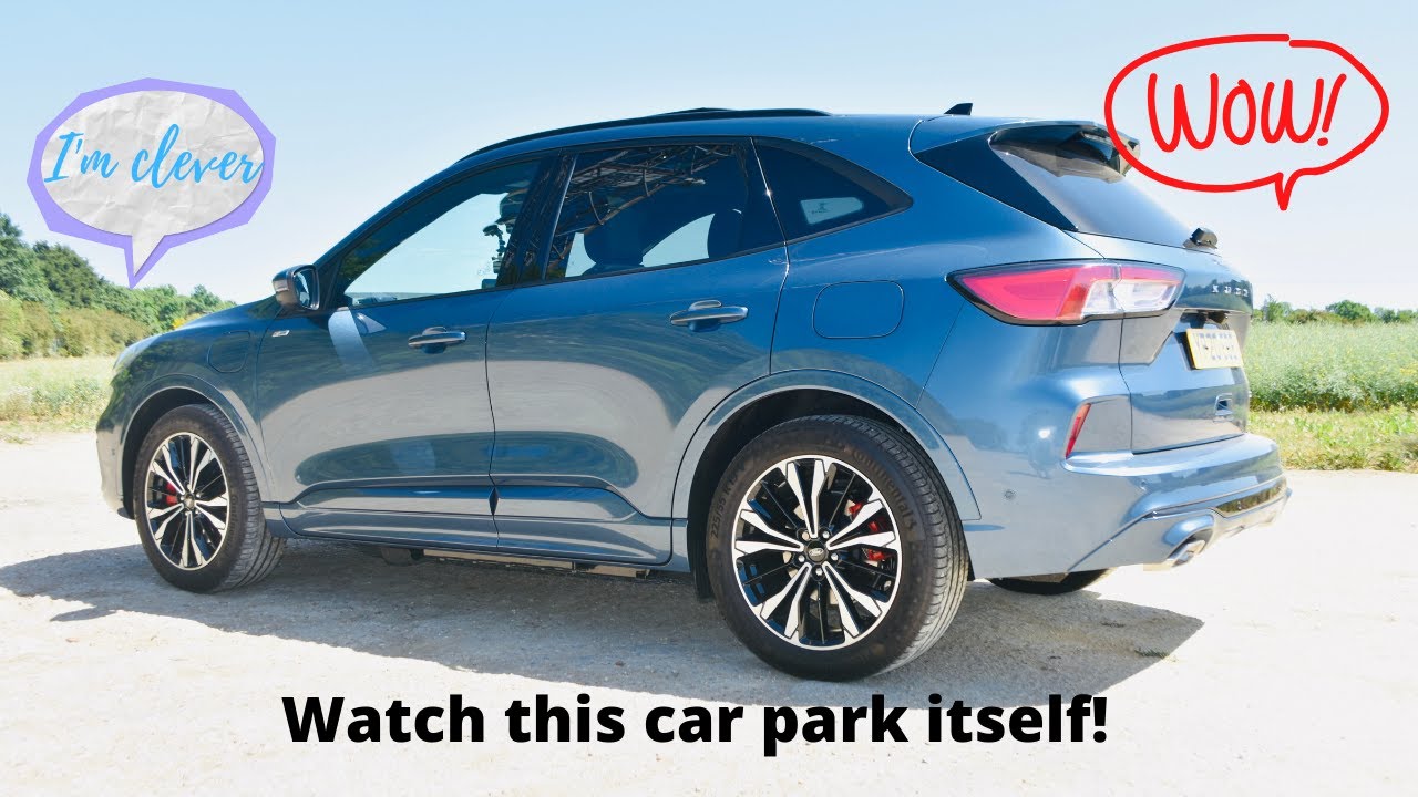 Watch the Ford Kuga Escape PHEV park itself!!!!