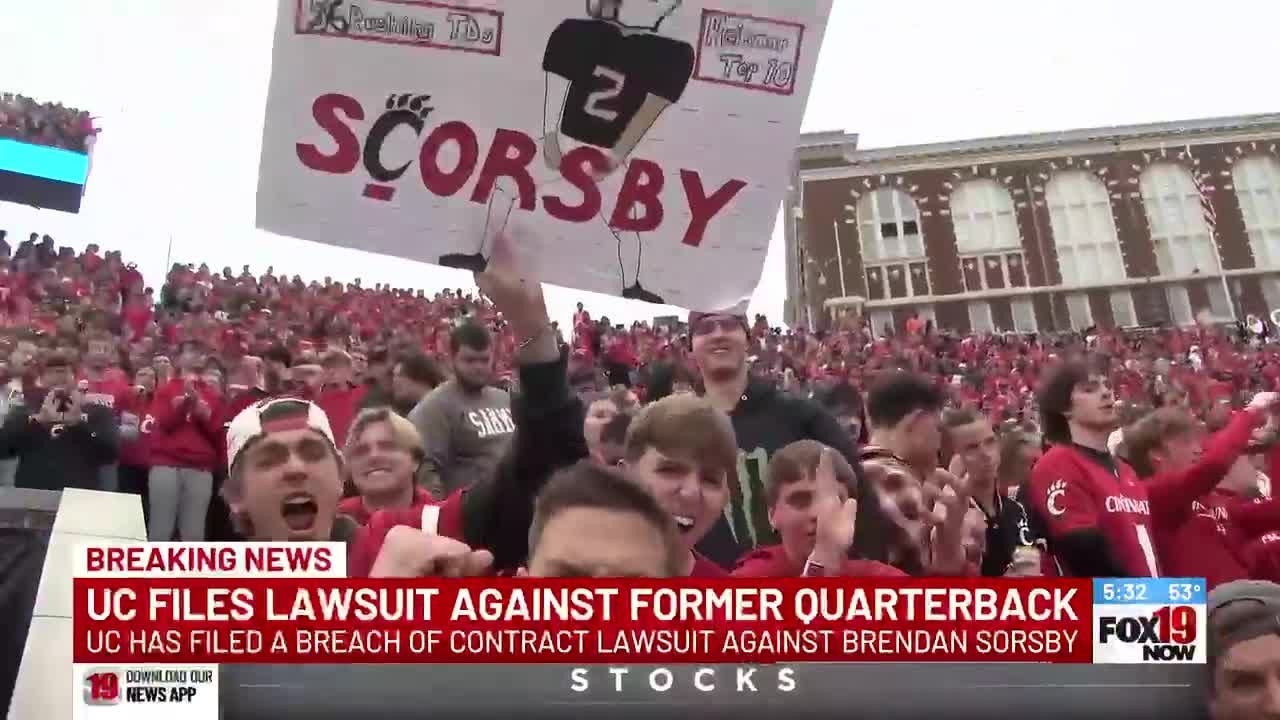 UC files lawsuit against former quarterback