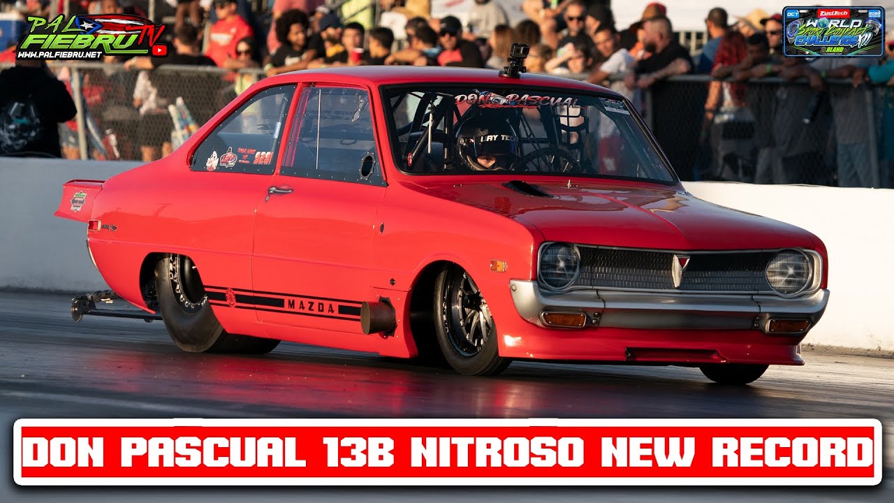 Mazda R100 Rotativo Nitroso Don Pascual New Record Personal WSCC Orlando Speedworld | PalfiebruTV