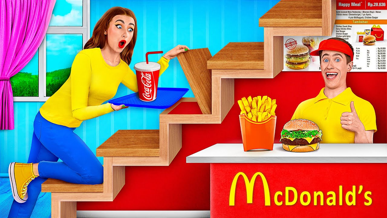 Evimde Bir McDonald's A&ccedil;tım | Komik Durumlar Multi DO Challenge
