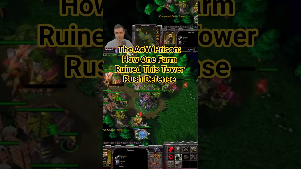 The AoW Prison: How One Farm Ruined This Tower Rush Defense