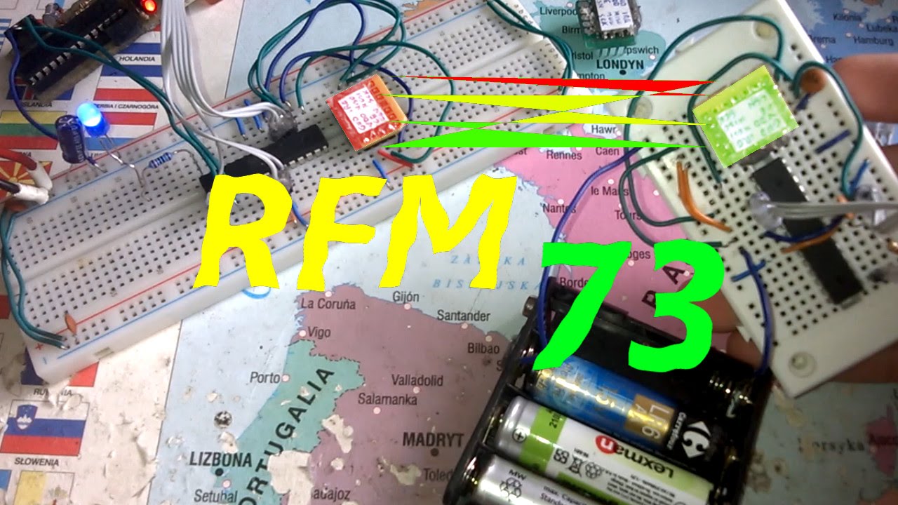 Komunikacja radiowa RFM73 - Poradnik język C