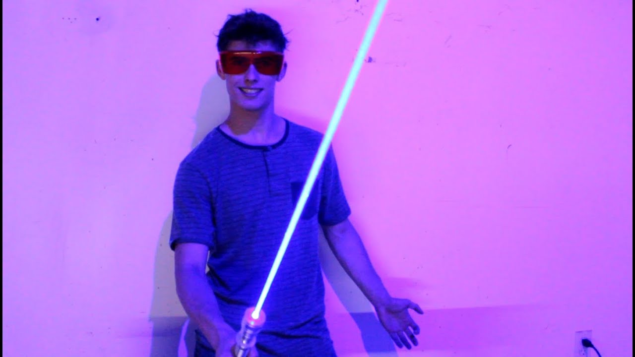 My Homemade 6W Laser Sword!!!