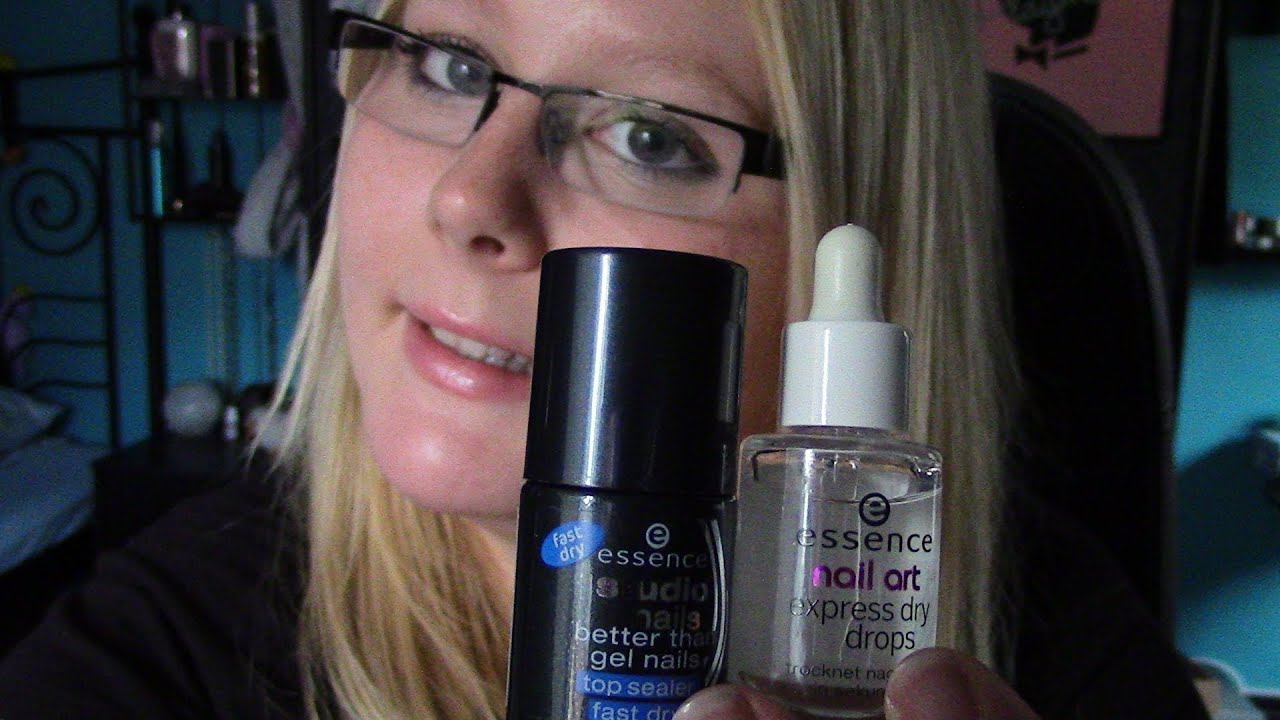 REVIEW : P2 Quick Dry Spray vs. essence express dry drops vs. essence top sealer fast dry