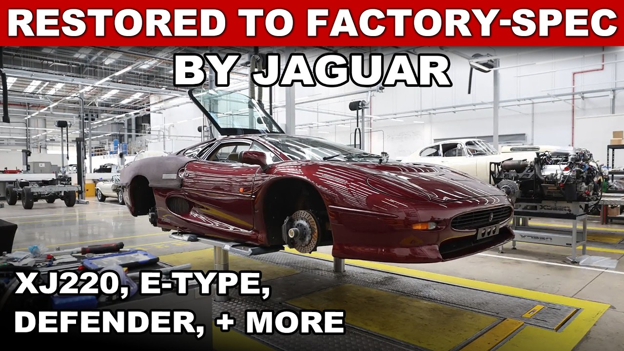 Rebuilding The Past: Jaguar & Land Rover Have A Classic Division | Capturing Car Culture