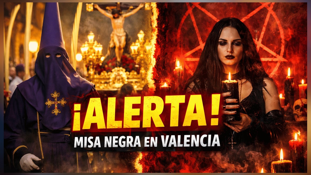 MARCOS VERA - BOMBA EN ESPA&Ntilde;A - Se celebra MISA NEGRA SAT&Aacute;NICA durante la SEMANA SANTA