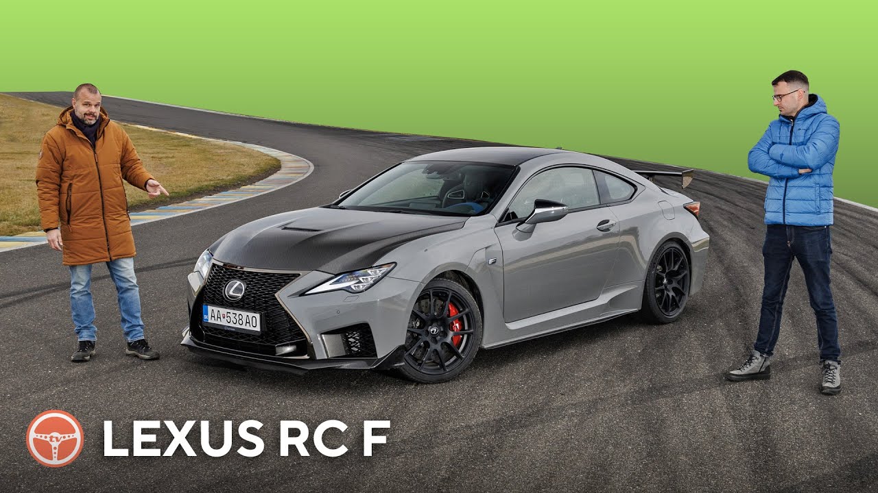 LEXUS RC F je V8 fosília ktorá MUSÍ prežiť. ZVUK z ktorého mrazí - volant.tv test