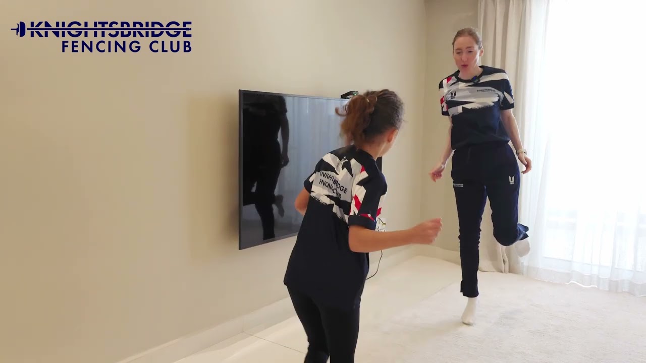 Home Fencing Fitness for Kids - The Warm up