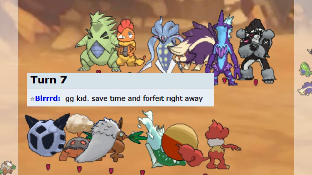 THIS IS WHY YOU SHOULD NEVER EVER SAY EARLY GG VS SOLAR BLADE SHIFTRY ON POKEMON SHOWDOWN!!
