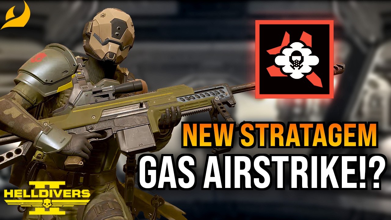 Helldivers 2 - NEW Eagle Gas Airstrike is AMAZING!?!? Super Helldive (SOLO full clear)