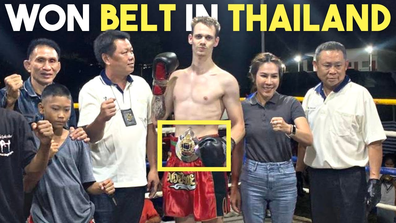 Я стал чемпионом по муай-тай в Таиланде 🇹🇭