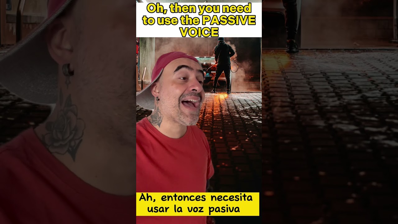 Un ejemplo CLAR&Iacute;SIMO de VOZ PASIVA en INGL&Eacute;S