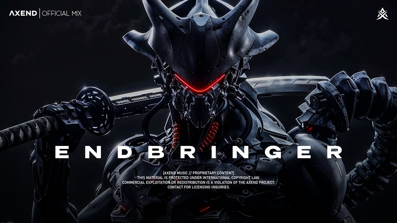 ENDBRINGER - 1 HOUR Dark Techno / Cyberpunk / Industrial / Darksynth Mix - AXEND