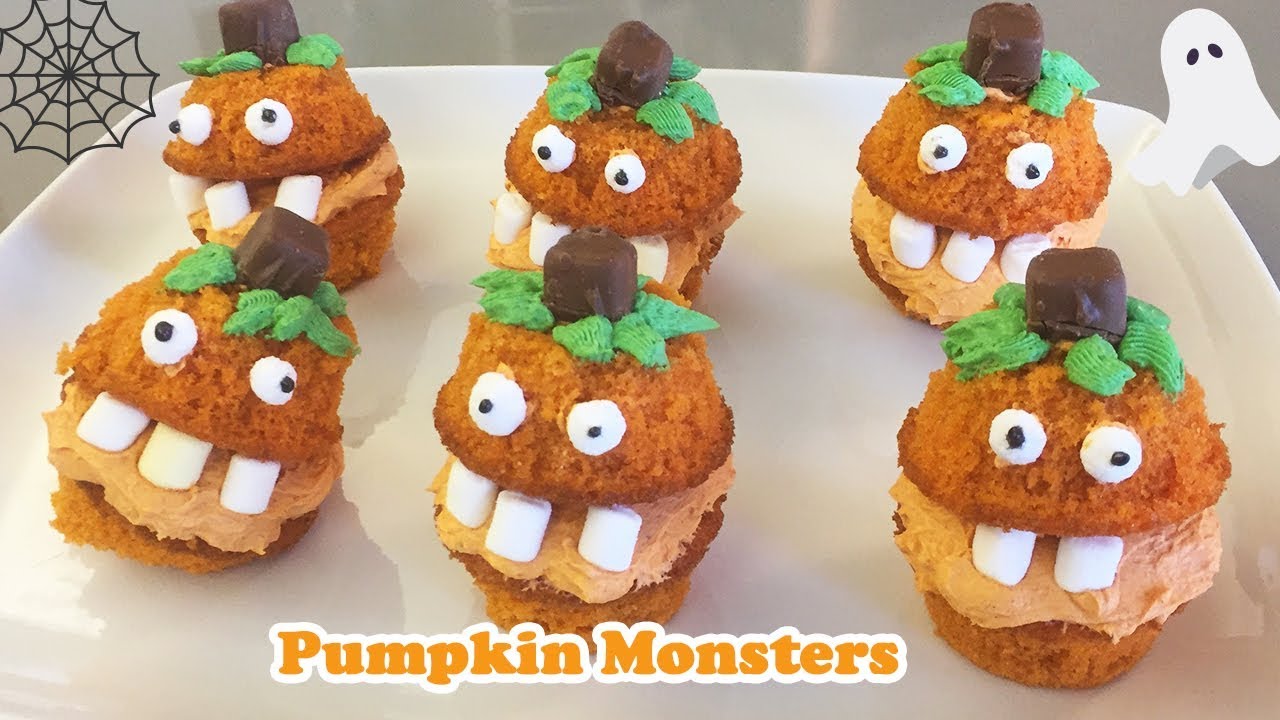 Cinnamon Pumpkin Monsters - Cheeky Crumbs
