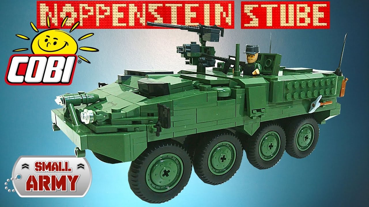 COBI&reg; Stryker M1126 ICV Review Deutsch Infantry Carrier Vehicle Small Army