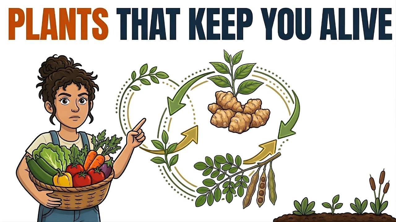 If Grocery Stores Disappeared Tomorrow — The 5 Plants That Would Keep You Alive