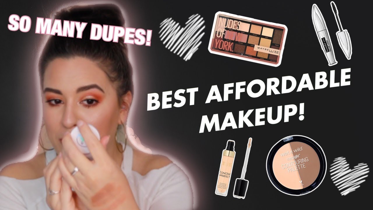 BEST AFFORDABLE MAKEUP! DUPES FOR HIGH END!