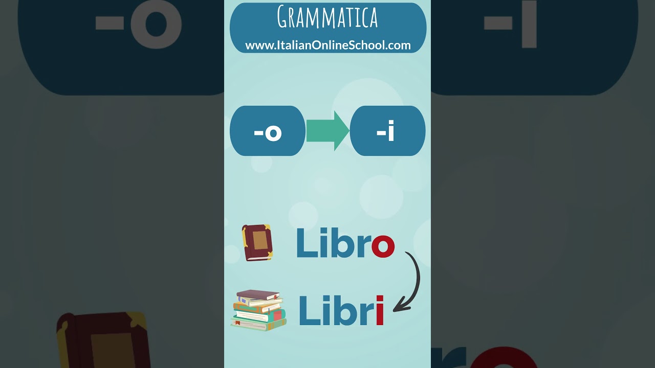 Plural masculine nouns in Italian