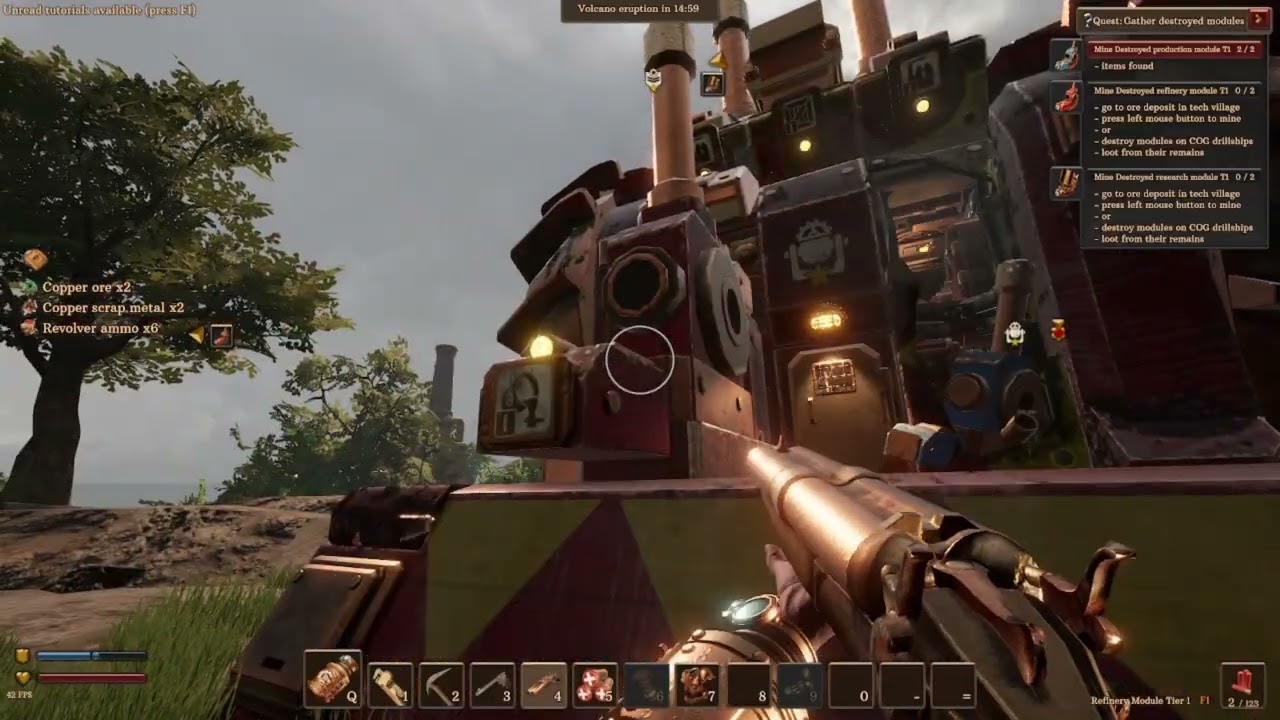 Volcanoids Like shooting Bots in a Barrel