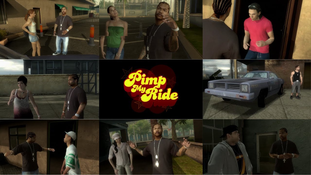 MTV'S Pimp My Ride Video Game - ALL CUTSCENES