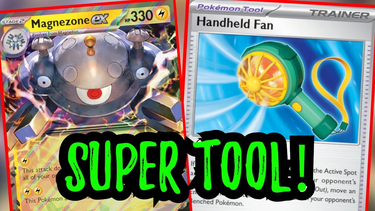 Magnezone ex is AWESOME With HANDHELD FAN! Pokemon TCG Live