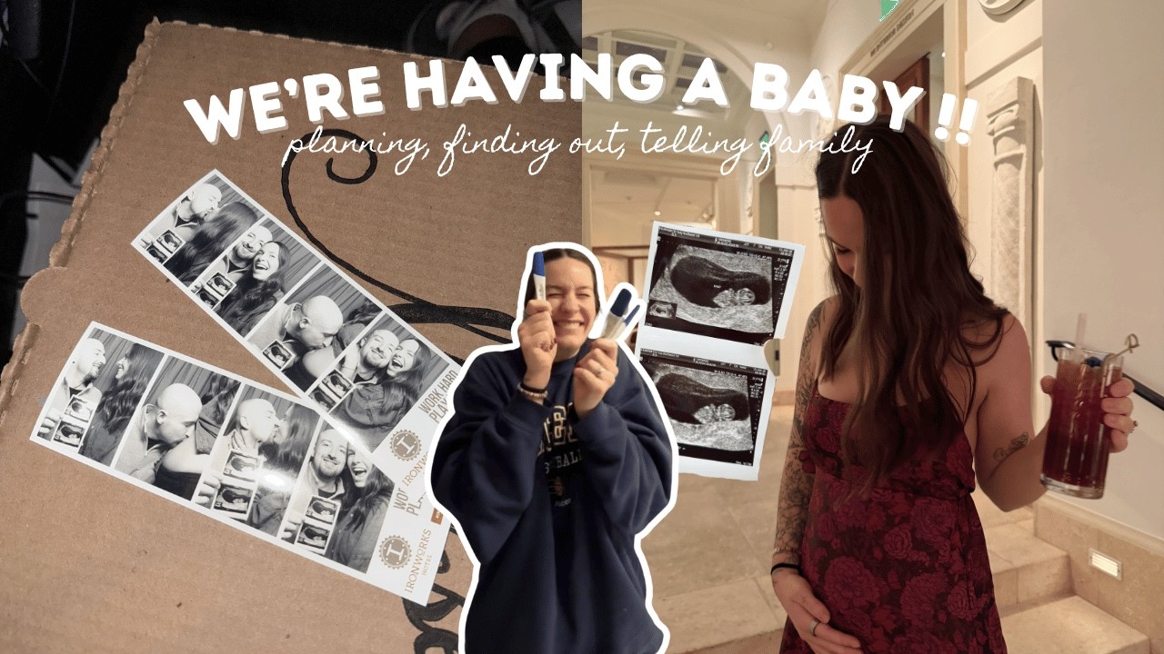 i'm pregnant! 🩵 bts pre-pregnancy/finding out/telling friends