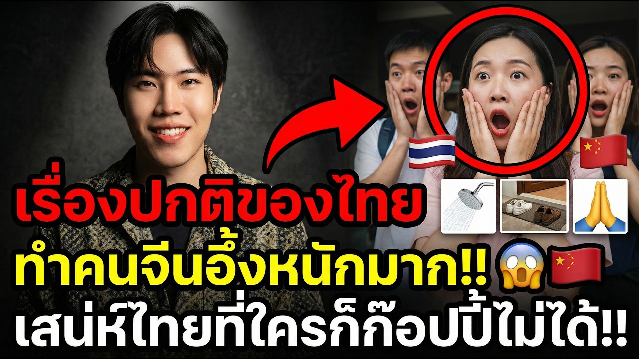 กินน้ำระหว่างมื้อ? เรื่องธรรมดาของคนไทย แต่กลับทำให้คนจีนงง! | เขาว่ากันว่า