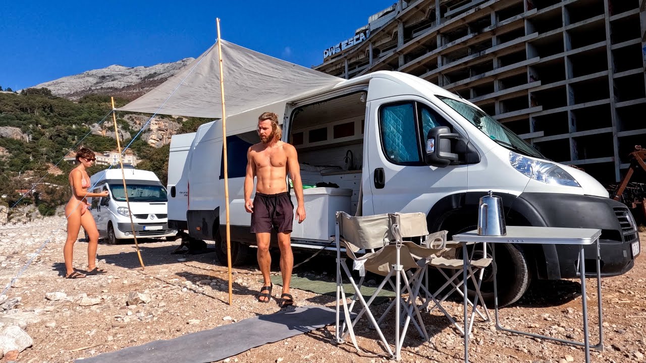 Jaký je náš život v dodávce v Černé Hoře? Vanlife Montenegro