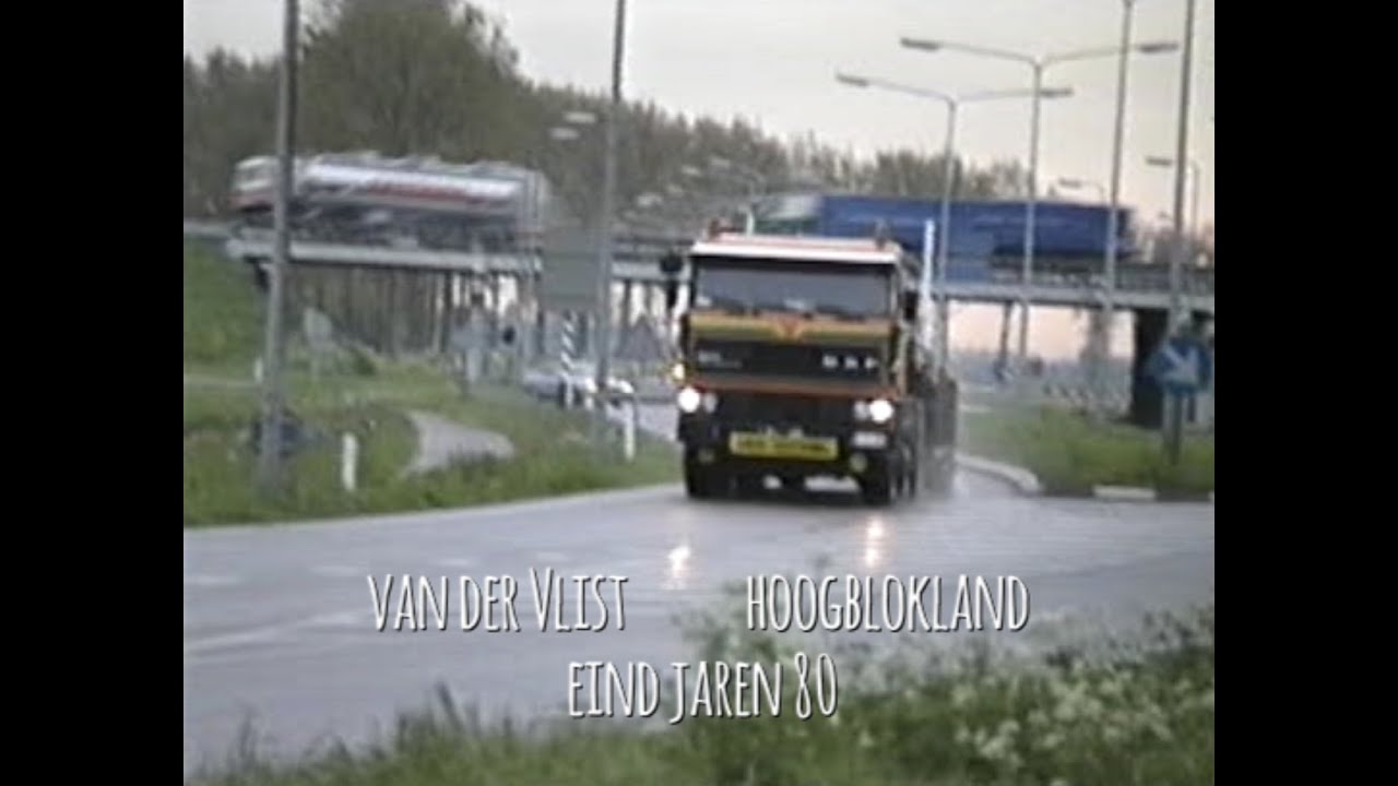 Uit de schatkist van Van der Vlist: 3 x van der Vlist in Hoogblokland - eind jaren 80